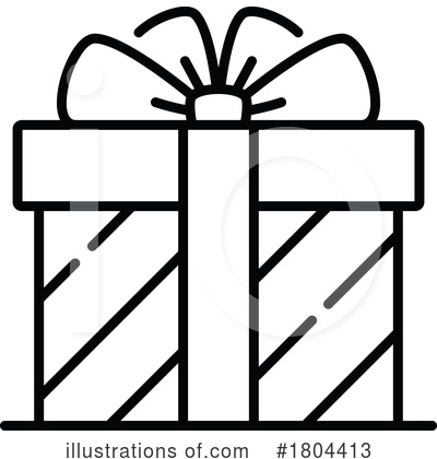 Christmas Gifts Clipart #1804413 by Vector Tradition SM