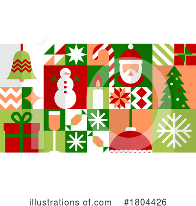 Christmas Background Clipart #1804426 by Vector Tradition SM