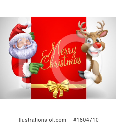 Royalty-Free (RF) Christmas Clipart Illustration by AtStockIllustration - Stock Sample #1804710