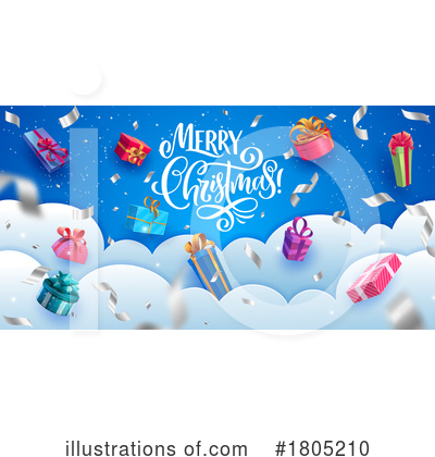 Christmas Gifts Clipart #1805210 by Vector Tradition SM