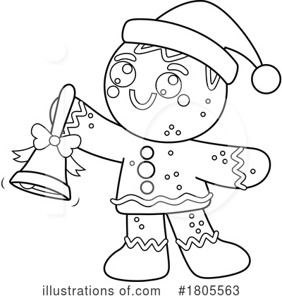 Royalty-Free (RF) Christmas Clipart Illustration by Hit Toon - Stock Sample #1805563