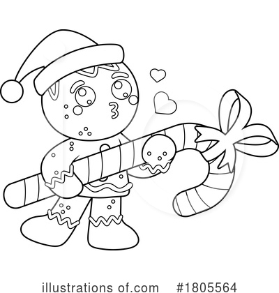 Royalty-Free (RF) Christmas Clipart Illustration by Hit Toon - Stock Sample #1805564