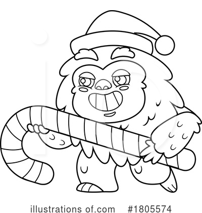 Royalty-Free (RF) Christmas Clipart Illustration by Hit Toon - Stock Sample #1805574