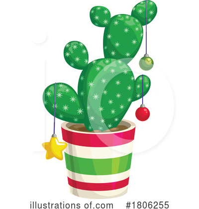Cactus Clipart #1806255 by Vector Tradition SM
