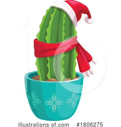 Santa Hat Clipart #1806275 by Vector Tradition SM