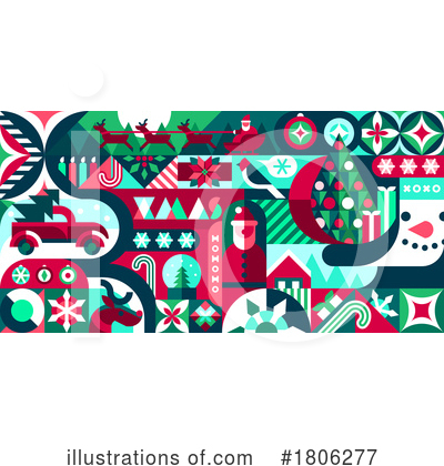 Christmas Background Clipart #1806277 by Vector Tradition SM