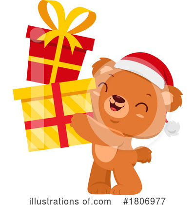 Royalty-Free (RF) Christmas Clipart Illustration by Hit Toon - Stock Sample #1806977