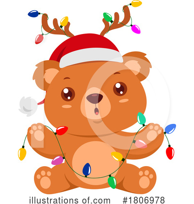 Royalty-Free (RF) Christmas Clipart Illustration by Hit Toon - Stock Sample #1806978