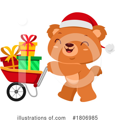 Royalty-Free (RF) Christmas Clipart Illustration by Hit Toon - Stock Sample #1806985