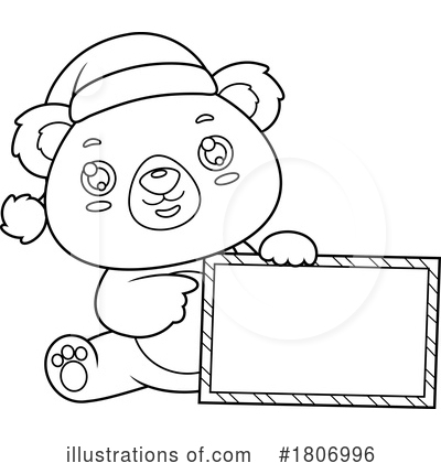 Royalty-Free (RF) Christmas Clipart Illustration by Hit Toon - Stock Sample #1806996