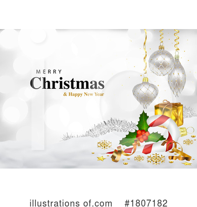 Christmas Baubles Clipart #1807182 by dero