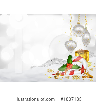 Christmas Holly Clipart #1807183 by dero