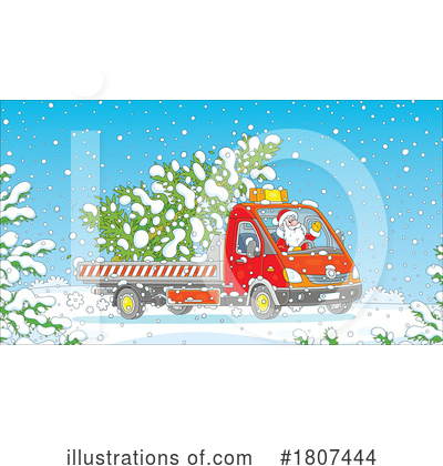 Driving Clipart #1807444 by Alex Bannykh
