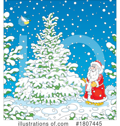 Royalty-Free (RF) Christmas Clipart Illustration by Alex Bannykh - Stock Sample #1807445