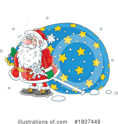 Royalty-Free (RF) Christmas Clipart Illustration by Alex Bannykh - Stock Sample #1807448