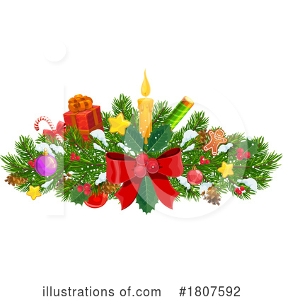Holly Clipart #1807592 by Vector Tradition SM