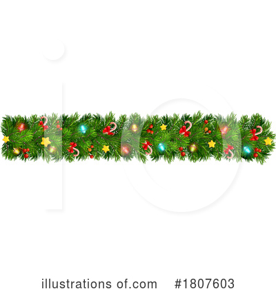 Christmas Tree Clipart #1807603 by Vector Tradition SM