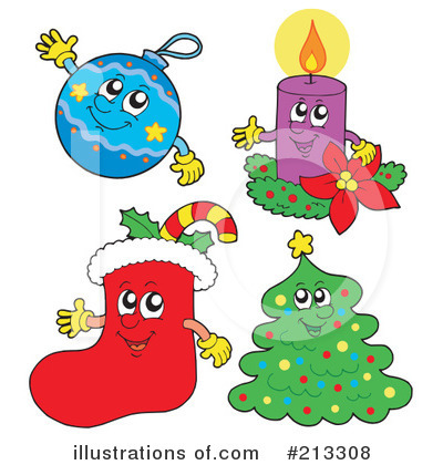 Christmas Stocking Clipart #213308 by visekart