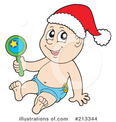 Christmas Baby Clipart #213344 by visekart
