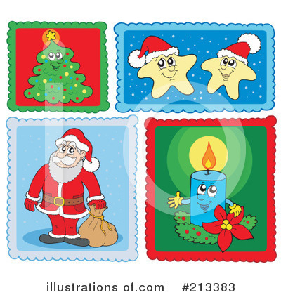 Royalty-Free (RF) Christmas Clipart Illustration by visekart - Stock Sample #213383