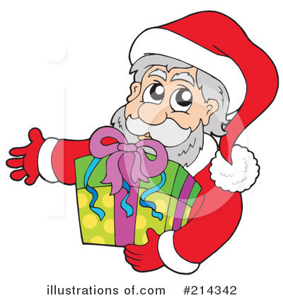 Royalty-Free (RF) Christmas Clipart Illustration by visekart - Stock Sample #214342