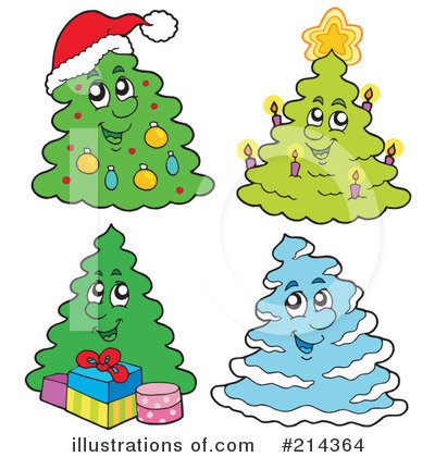 Royalty-Free (RF) Christmas Clipart Illustration by visekart - Stock Sample #214364