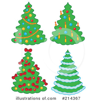 Royalty-Free (RF) Christmas Clipart Illustration by visekart - Stock Sample #214367