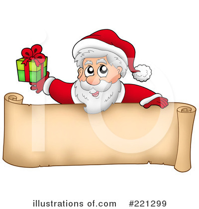 Royalty-Free (RF) Christmas Clipart Illustration by visekart - Stock Sample #221299