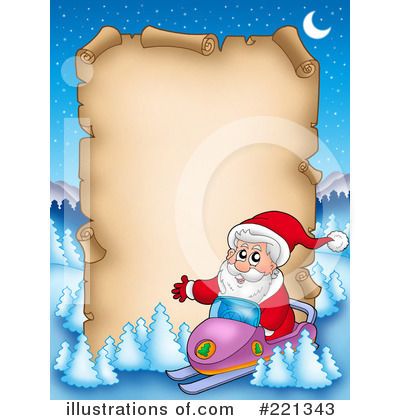 Royalty-Free (RF) Christmas Clipart Illustration by visekart - Stock Sample #221343