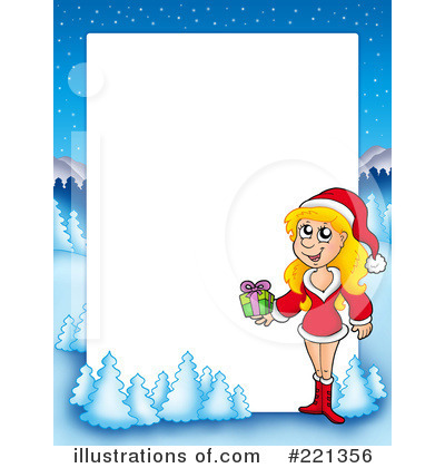 Royalty-Free (RF) Christmas Clipart Illustration by visekart - Stock Sample #221356