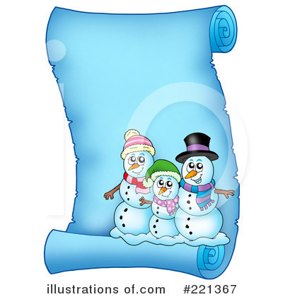Royalty-Free (RF) Christmas Clipart Illustration by visekart - Stock Sample #221367