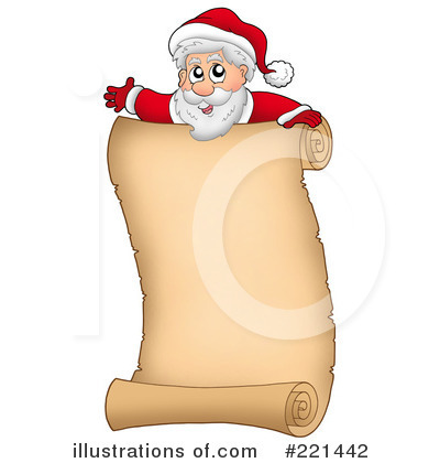 Royalty-Free (RF) Christmas Clipart Illustration by visekart - Stock Sample #221442