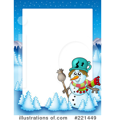 Royalty-Free (RF) Christmas Clipart Illustration by visekart - Stock Sample #221449