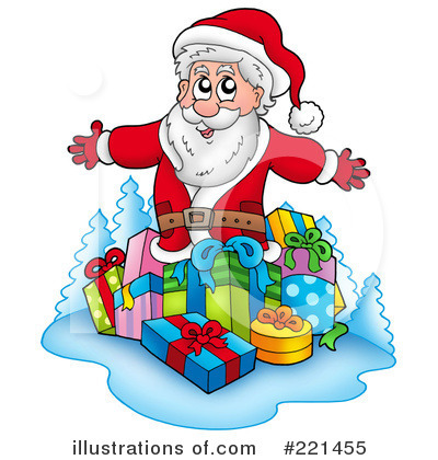 Royalty-Free (RF) Christmas Clipart Illustration by visekart - Stock Sample #221455
