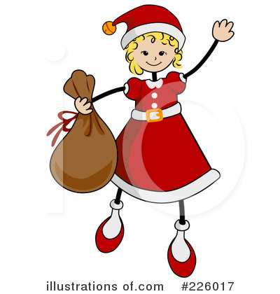 Royalty-Free (RF) Christmas Clipart Illustration by BNP Design Studio - Stock Sample #226017