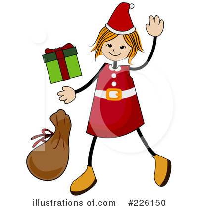 Royalty-Free (RF) Christmas Clipart Illustration by BNP Design Studio - Stock Sample #226150