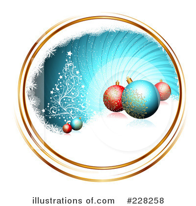 Royalty-Free (RF) Christmas Clipart Illustration by MilsiArt - Stock Sample #228258