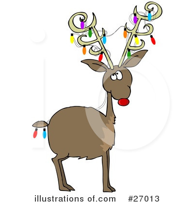 Reindeer Clipart #27013 by djart