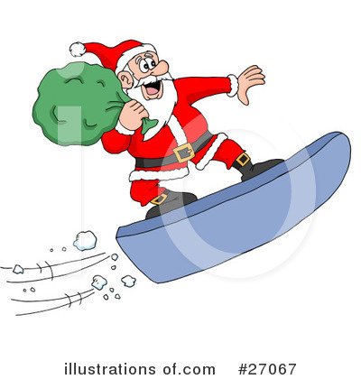 Christmas Clipart #27067 by LaffToon