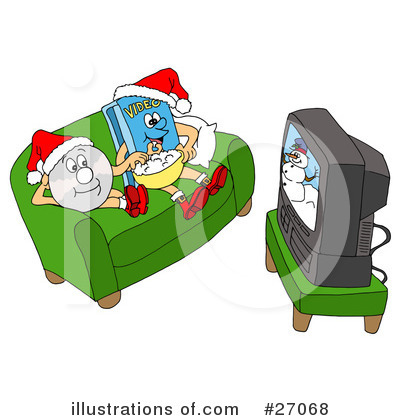 Christmas Clipart #27068 by LaffToon