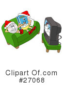 Christmas Clipart #27068 by LaffToon