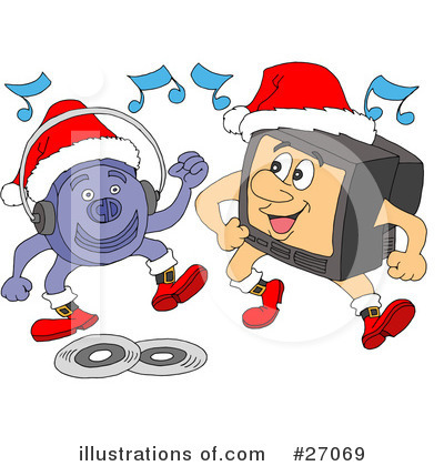 Christmas Clipart #27069 by LaffToon