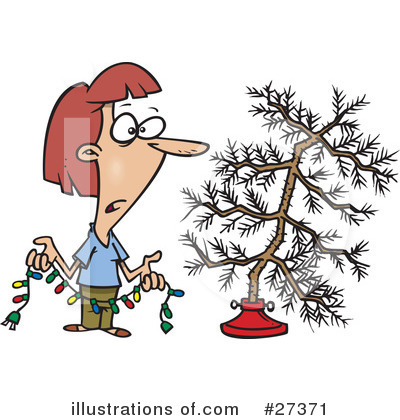 Christmas Lights Clipart #27371 by toonaday