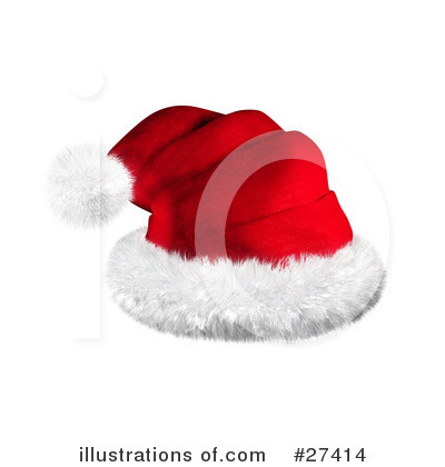 Santa Hats Clipart #27414 by Frog974