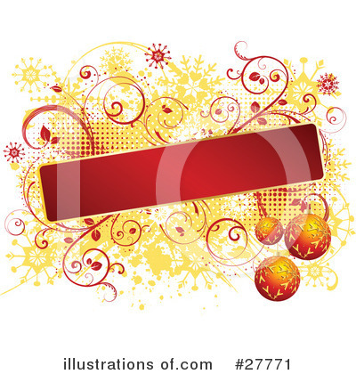 Royalty-Free (RF) Christmas Clipart Illustration by KJ Pargeter - Stock Sample #27771
