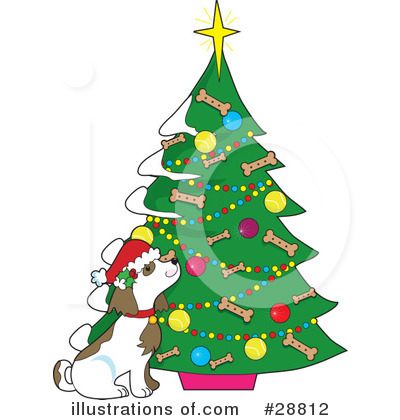 Royalty-Free (RF) Christmas Clipart Illustration by Maria Bell - Stock Sample #28812