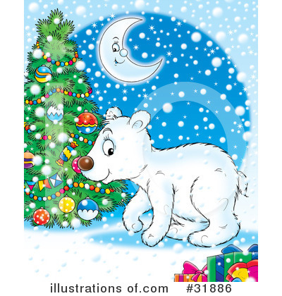 Royalty-Free (RF) Christmas Clipart Illustration by Alex Bannykh - Stock Sample #31886