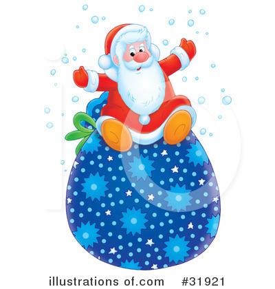 Royalty-Free (RF) Christmas Clipart Illustration by Alex Bannykh - Stock Sample #31921