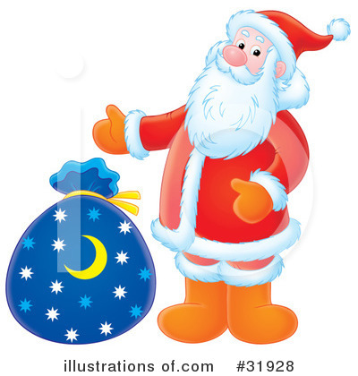 Royalty-Free (RF) Christmas Clipart Illustration by Alex Bannykh - Stock Sample #31928