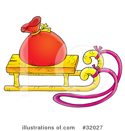 Royalty-Free (RF) Christmas Clipart Illustration by Alex Bannykh - Stock Sample #32027